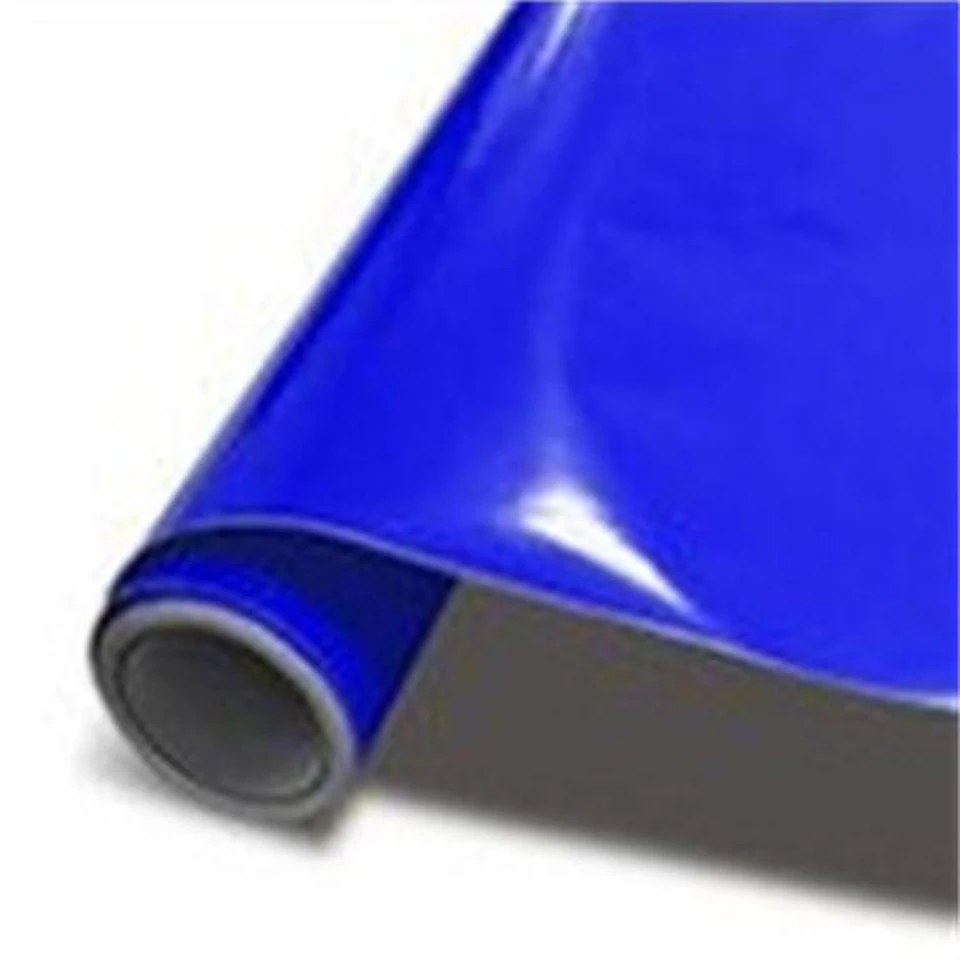 Hibro Vinyl Sheets Cold-Sensitive Color-Changing Vinyl Discoloration for Cup Scrapbooking DIY Craft, Size: One size, Blue