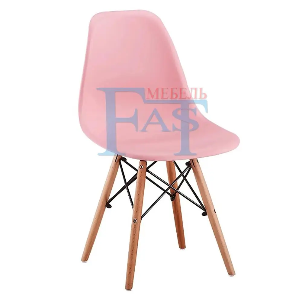 4 шт. обеденный стул из цельного дерева с художественным дизайном жесткое