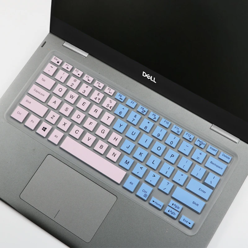 Для 1" ноутбука Dell Latitude 14 3000 3480 3481 3482 3485 3486 3488 3490 Vostro 3470 3476 3478 Силиконовая клавиатура для ноутбука кожного покрова
