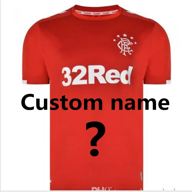 Глазго Рейнджерс футбольные майки Morelos Windass Dorrans Candeias Tavernier Pena Rangers Jersey19 20 Домашняя футбольная рубашка - Цвет: shirt