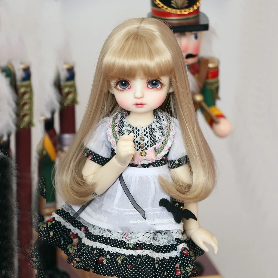 Bybrana Мода Стиль 1/3 1/4 1/6 1/8 BJD парики MSD высокие Температура волокна волос для куклы Аксессуары;