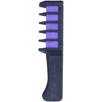 

Mini Disposable Personal Salon Use Hair Dye Comb Professional Crayons For Hair Color Chalk Hair Dyeing Tool purple