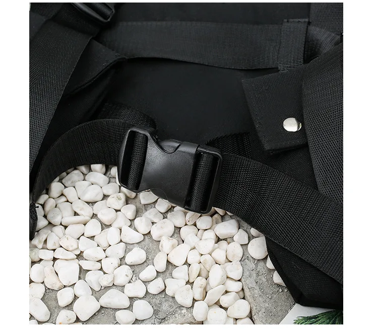 Тактический жилет модная уличная сумка для мужчин хип-хоп нагрудная сумка Регулируемая несколько карманов холст мужской жилет нагрудные сумки