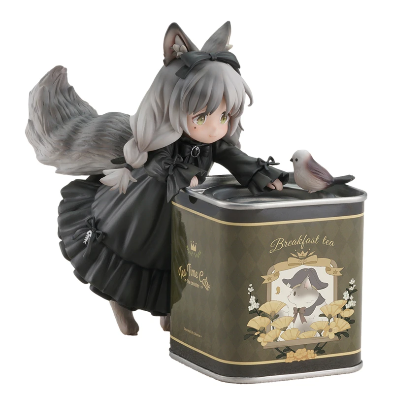 

Star Shadow Mage Tea Party Cat Tea Pot Cat Tabby Cat Anime Figures Collectibles Model Toys Gifts Pvc Model Cartoon Toys