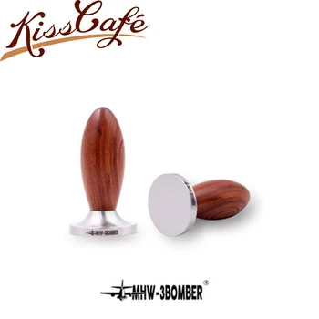 

Food Grade 54mm Coffee Tamper for LaSanMarco Series Wooden Handle Barista Espresso maker Grinder Handmade High Quality Hot Sale