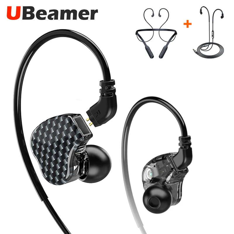 

Ubeamer S3 Bluetooth 5.0 Earphone In-ear. Large Capacity Battery Changeable Wire.hifi Ear Hook Wireless Headset For Sports/phone