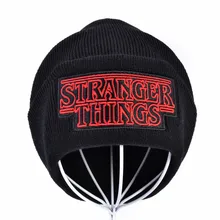 Новинка унисекс теплая Зимняя Шапка-бини Дастин странные вещи Дастин черная трикотажная шапочка шапка для мужчин и женщин шерстяные вязаные шапки