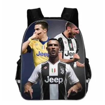 

Mochila Hombre Rucksack Bookbag Backpack 3D Cristiano Ronaldo Print Zaino Juve CR7 School Bags For Teenage Boys Girls