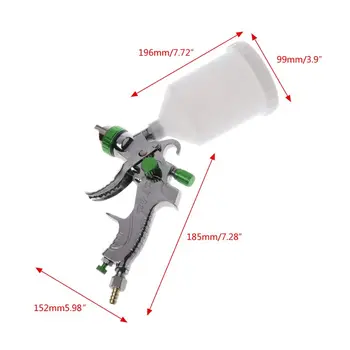 

1.4/1.7/2.0mm G2008 Nozzles HVLP Spray Set Sprinkling Paint Can With High Working Pressure Professional Atomizer For Car