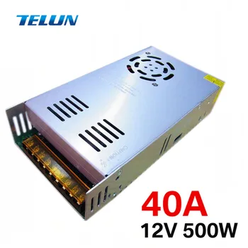 

DC12V 500W 40A AC220V or 110V to 12V DC Regulated Transformer Switching Power Supply Battery Charger power adapter