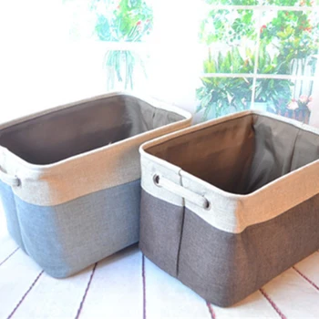 

Basket Organizer Kids Toys Storage Box Non-woven Fabricfolding Storage Bag Underwear Clothes Organizers Laundry Car Trunk Book