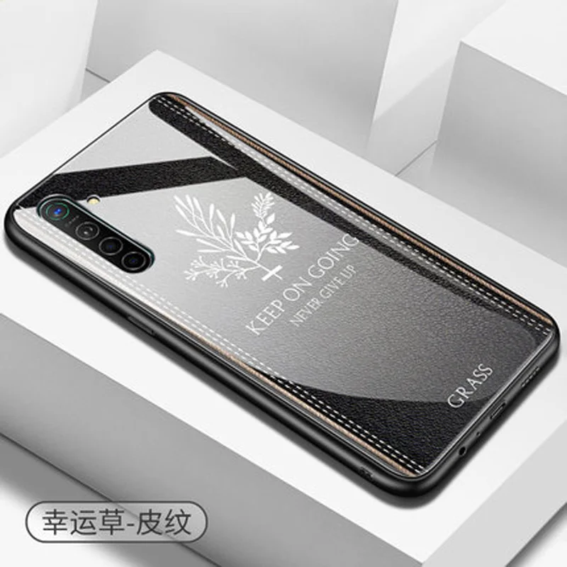 6,4 ''для OPPO Realme XT чехол X T Противоударная задняя крышка для OPPO Realme X2 крышка RMX1991 RealmeX2 x 2 Чехол из закаленного стекла для телефона