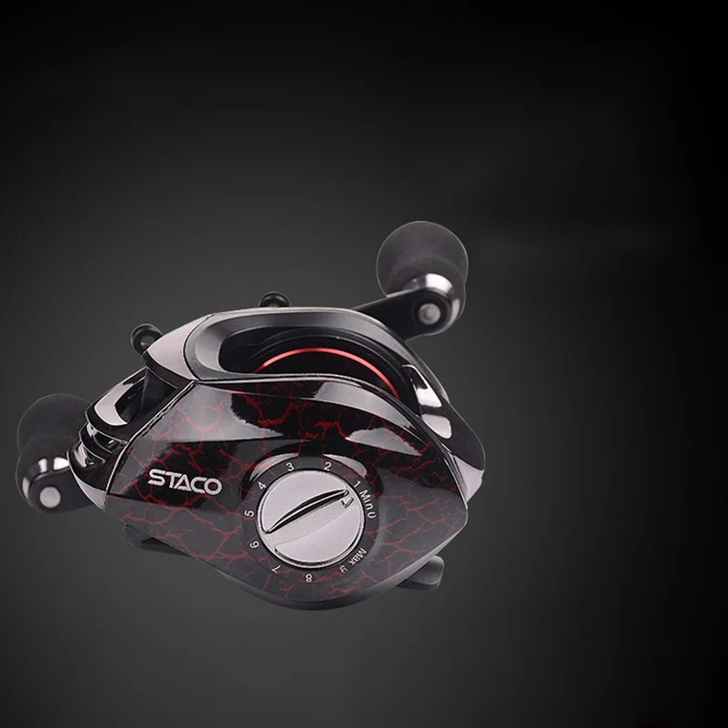 Lizard 13BB Gear Ratio 6.3:1 Fishing Tackle Baitcast Wheel Boat Bait Casting Fishing Reels for Carp Bass Pike Trout Fishing