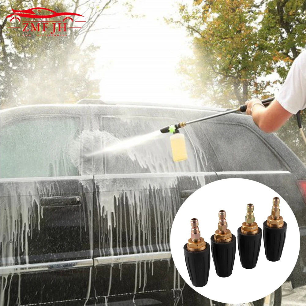 

1/4" For High Pressure Washer OT30 High Pressure Quick Connect Rotating 360 Degree Turbo Nozzle 3000PSI2.5-4 GPM
