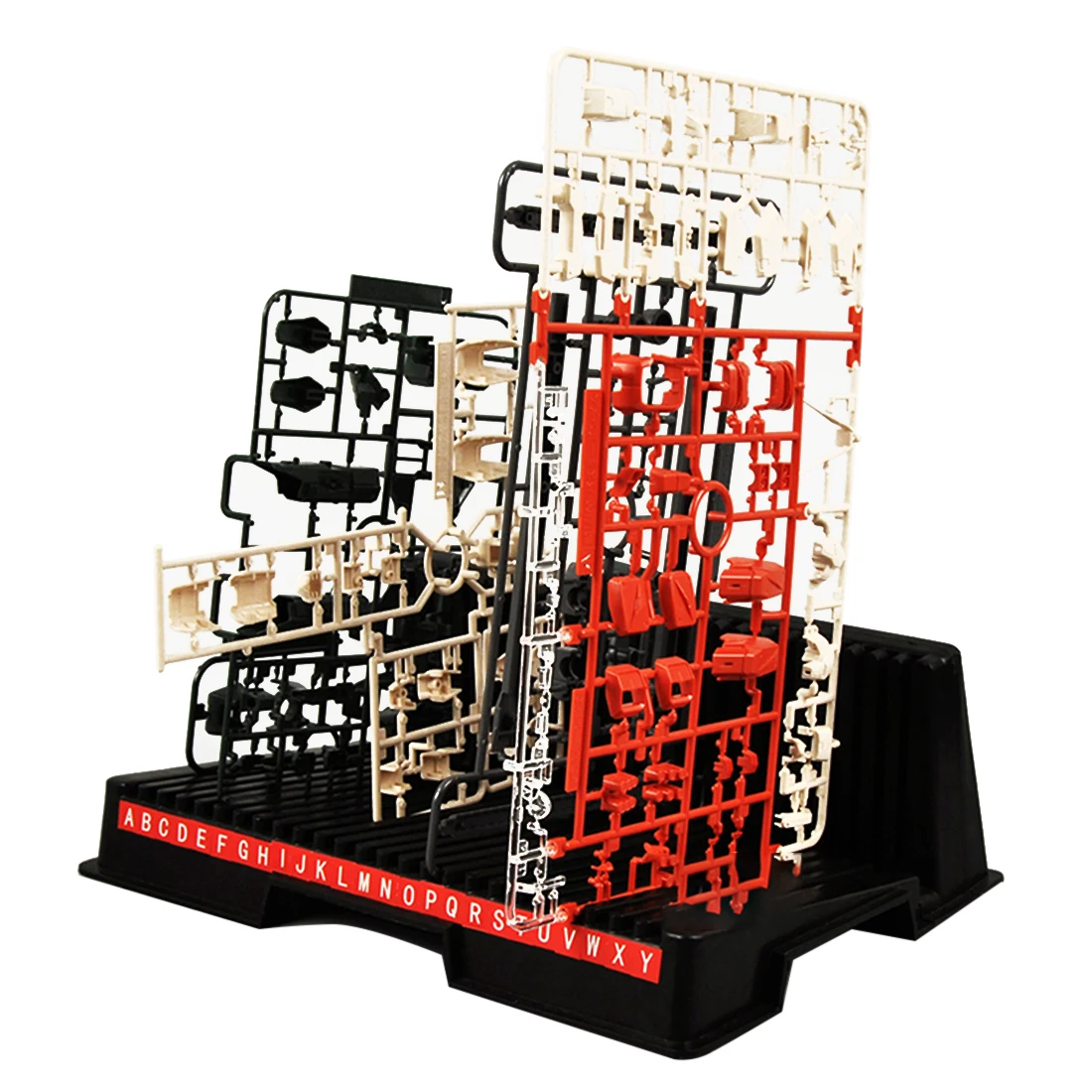 

Model Tool Plastic Assembly Model Pieces Stand Holder with Sticker for Gundam L Shape/ Straight Shape Model Building Tool Sets