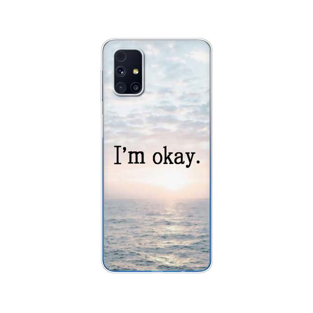 Samsung M31s Cases 6.5" Tpu Soft Silicon Back Phone Cover For Samsung Galaxy M31S GalaxyM31S M 31S m317f m317 Funda flower