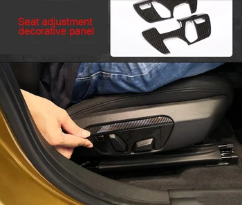 

Seat Adjustment Decorative Panel For Bmw Gran Tourer Carbon Fiber 2015-2019 2pcs 2 Series F46 218i