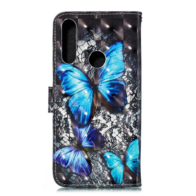 Y5 3D кожаный чехол для huawei Y5 Y6 Y7 Y9 Prime чехол с откидной крышкой с отделением портмоне Чехол для мобильного телефона для huawei Y6 Y7 Y9 Y5 крышка