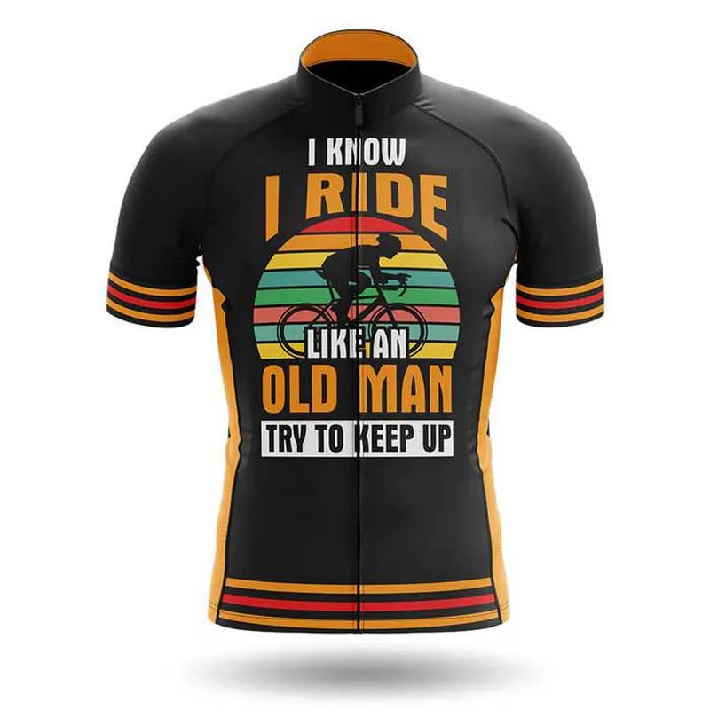 Men's Short Sleeve Cycling Jersey Bike Riding Tops Shirt Maillot Jersey Clothing 