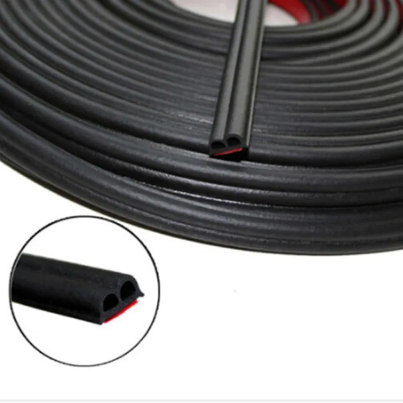 5M Automotive Rubber Seal Strip Sticker B Shape for Skoda Octavia A2 A5 A7 Fabia Rapid Superb Yeti Roomster | Автомобили и