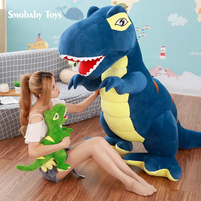 

Simulation dinosaur stuffed toy jurassic world soft tyrannosaurus baby sleeping plush doll child room decoration boy girl gift