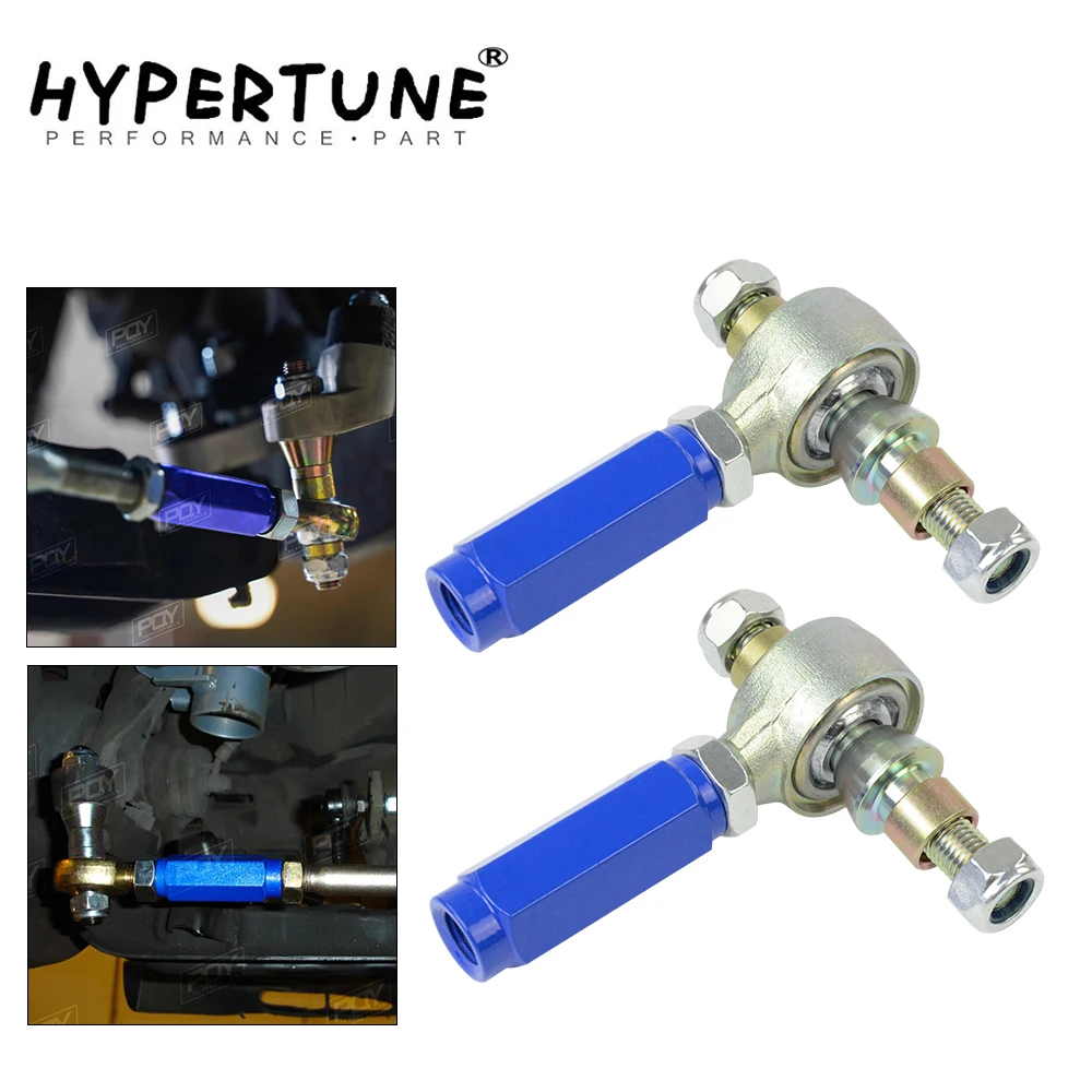 Hypertune 2 шт. задняя подвеска регулируемая внешняя тяга для Nissan 240sx 95 98 S14 Blue