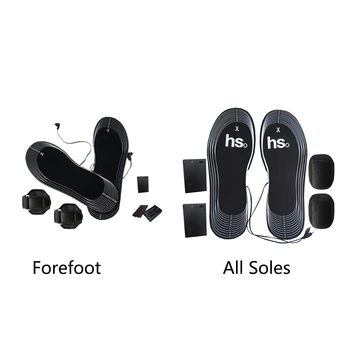 

Pads Gift Cuttable Health Solid 50 Degree Insole Battery Powered Outdoor Warm Electric Heating Carbon Fiber Winter Women Men