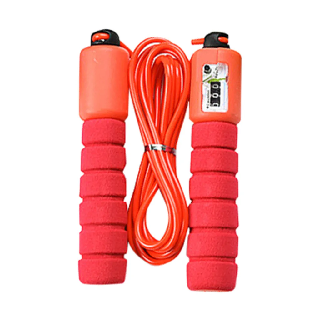 Jump Ropes With Counter Sports Fitness Adjustable Fast Speed Counting Jump Skip Rope Portable Durable Advanced Skipping Wire 319