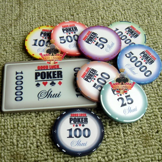 Dezhou City Poker фишки керамический счетчик настраиваемые фишки казино покерные фишки