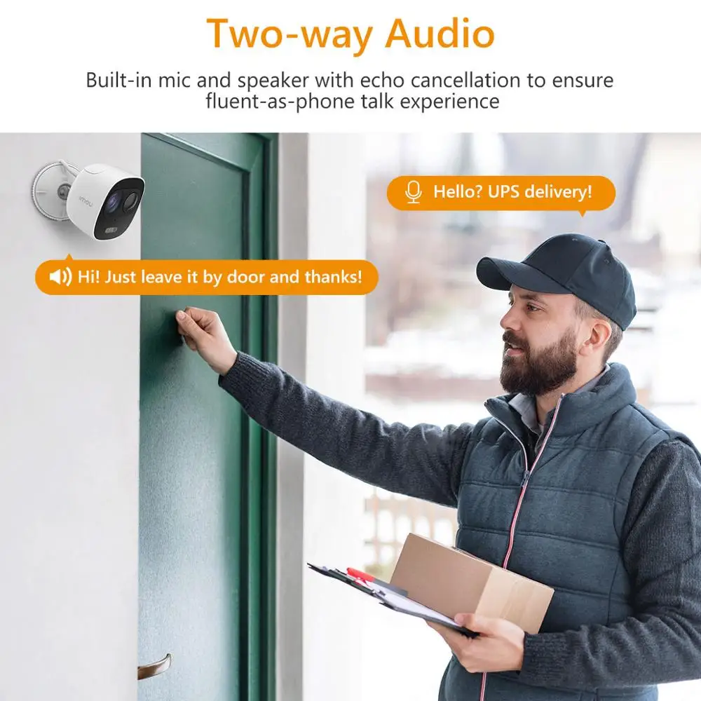 Dahua imou LOOC 1080P IP65 Waterproof IP Camera Wifi Camera  Home Security  Surveillance Smart home Wifi CCTV Camera Outdoor