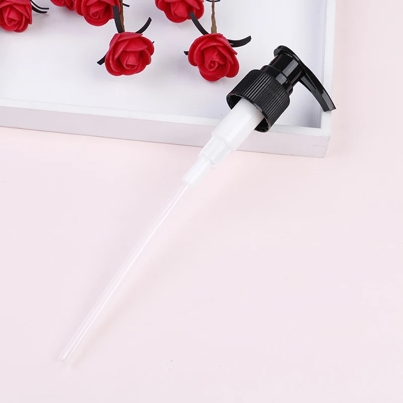 Kitchen Plastic 25mm Sink Liquid Soap Lotion Pump Dispenser Arc Nozzle Foaming Bottle Pump Soap Mousses Liquid Dispenser