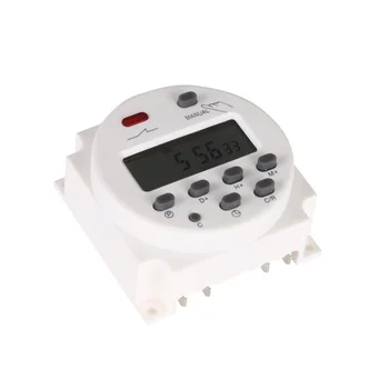 

Digital LCD Power Timer AC 12V 24V 220V 240V weekly 7days Programmable Time Switch Relay 8A TO 16A TIMER 10A CN101 Mini