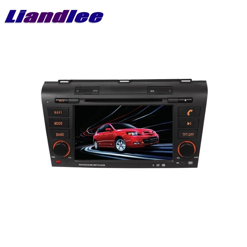 Liandlee для Mazda 3 2003~ 2009 LiisLee автомобильный мультимедиа, ТВ DVD gps аудио Hi-Fi Радио Стерео стиль навигация NAV навигационная карта