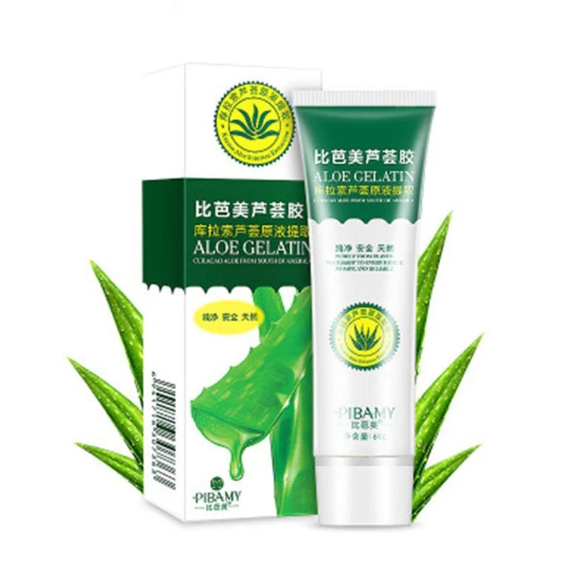Natural Aloe Vera Gel Repair Gel Moisturizing Hydrating Brightening And Soothing Raw Solution