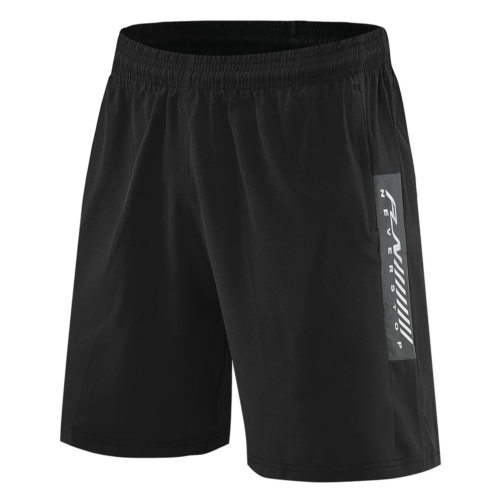 2022 Polyester Sports Shorts Running Personalized Pattern Breathable Men's Shorts Zipper Pocket