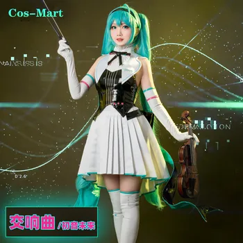 

Best Seller Anime VOCALOID Hatsune Miku Cosplay MIKU 2020 Symphony Performance Costume Full Set Role Play Clothing S-XL