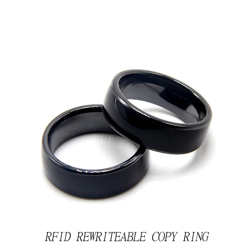 RFID Portable Ring 125Khz 13.56Mhz Rewritable Copy Tag Key