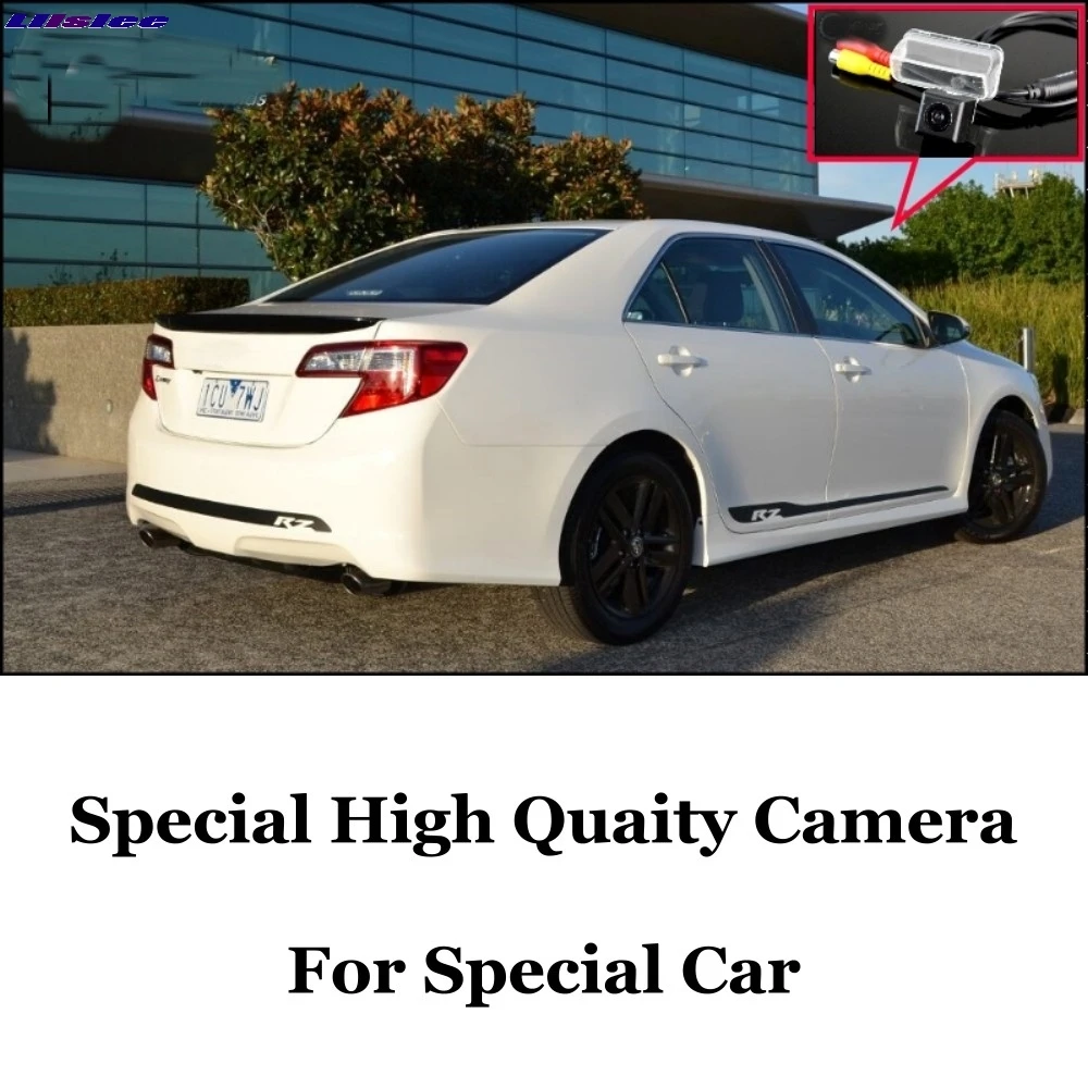LiisLee Car Reversing image Camera For TOYOTA Camry XV50 2011~2019 High Quality Night Vision HD WaterProof Rear View back CAM sed