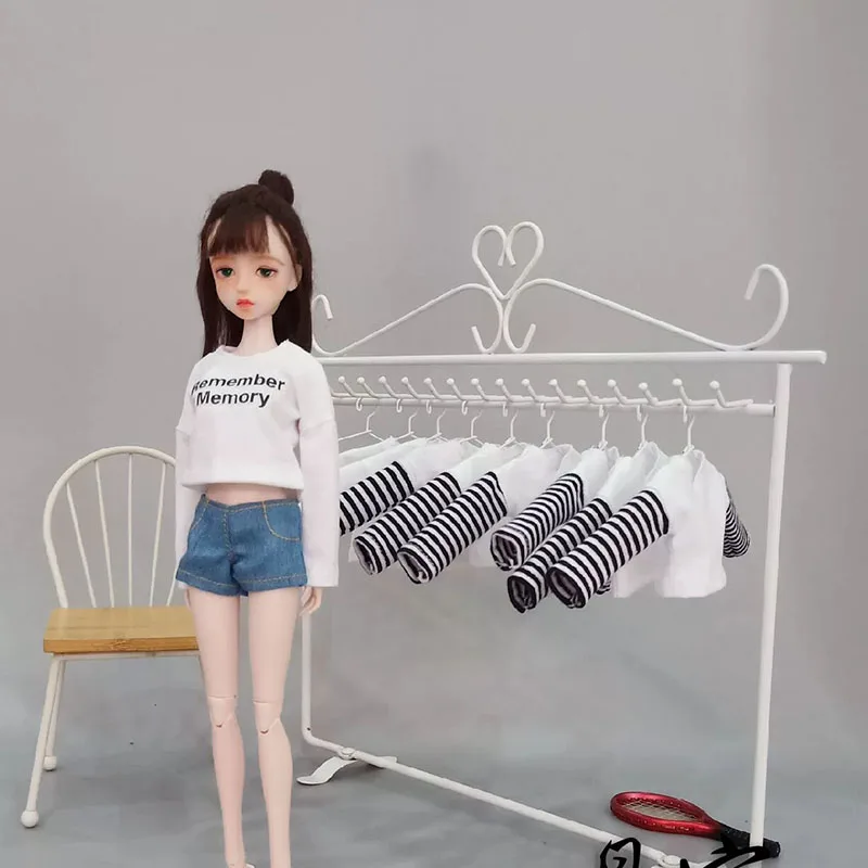 1 шт., одежда blyth Doll, Повседневная футболка с длинными рукавами и надписью(blyth, pullip, barbies, azone, kurhn, 1/6 Doll