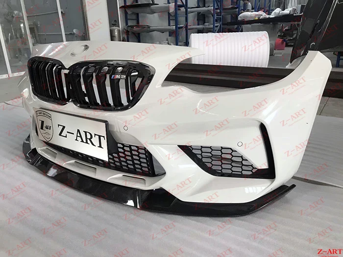 Z-ART передний спойлер из углеродного волокна для BMW M2 competition ...