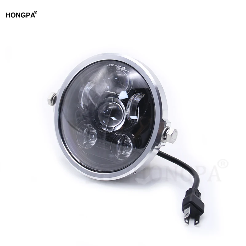 5,7" 5-3/4" мотоцикл проектор светодиодный фонарь фара для Sportster Dyna Street Bob FXDB touring softail touring электр glide