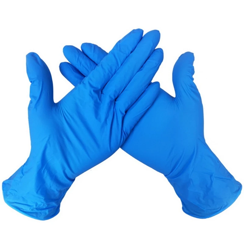 

Disposable Gloves Nitrile Dishwashing/Kitchen/Work/Rubber/Garden Gloves Universal for Left and Right Hand 200PCS DROP SHIP