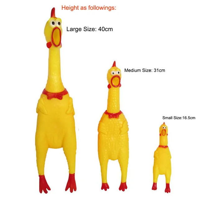 Funny Screaming Chicken Chew Toy 2