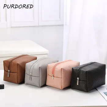 

PURDORED 1 Pc Mini Cosmetic Bag for Women Waterproof Makeup Case for Cosmeticos Travelling Toiletry Bag Cosmetic Pouch Neceser