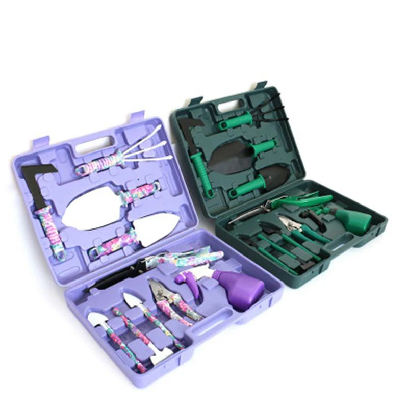 

Garden Tools Set 10pcs Lightweight Gardening Tools Kit Non-slip Handle Garden Hand Tools Gifts Garden Tools Weeding Digging