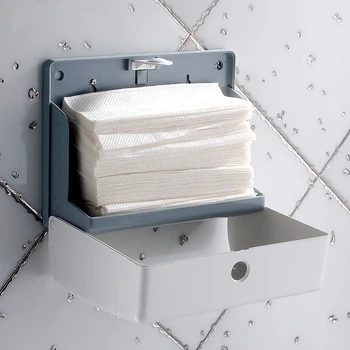 

Tissue Dispenser Paper Paper Towel Holder Dispenser Drilling Wall Mounted Towel Dispenser Bathroom Toilet Kitchen