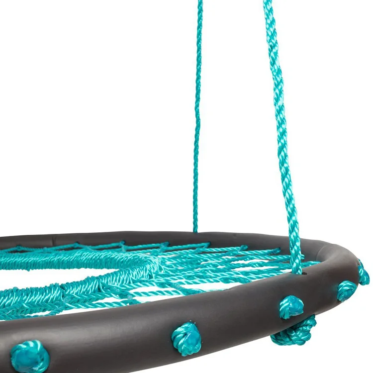 

Circle EVA Foam Tube Middle Hole Children Swing 100cm Amusement Equipment Swing Outdoor Mesh Swing
