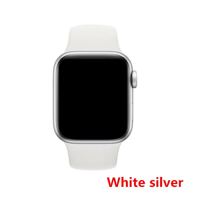silver IWO 12 часы серии 5 1:1 Смарт часы 40 мм 44 мм Bluetooth часы iwo12 для apple iPhone IOS Android управление Siri PK IWO 11 - Цвет: silver