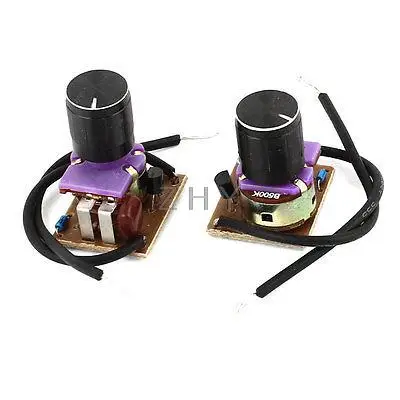 2 шт. AC220V 1-3A два провода проводки настенный светильник вкл/выкл контроллер Диммер черный