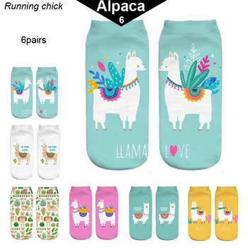 

Alpaca colloction 6pairs socks wholesale dropshipping